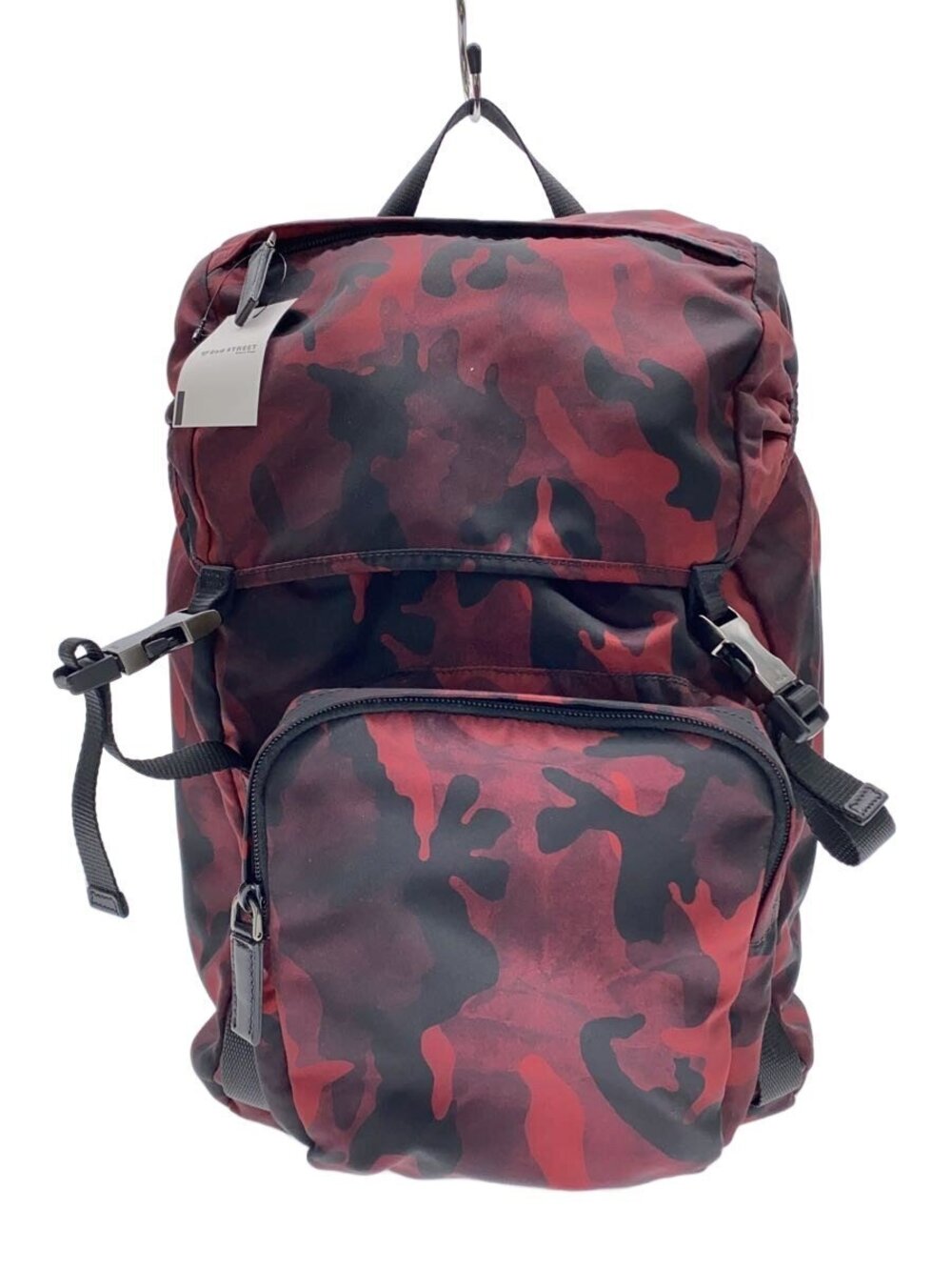 Prada Backpack RED Camouflage